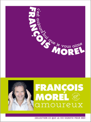 cover image of C'est aujourd'hui que je vous aime